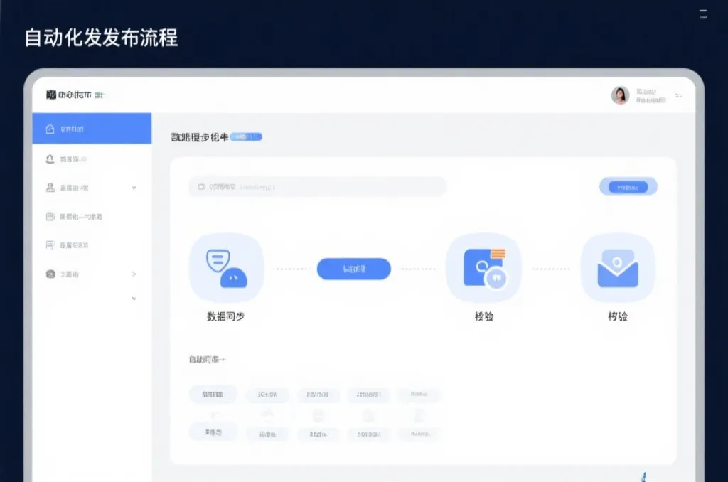 信息发布与同步流程图